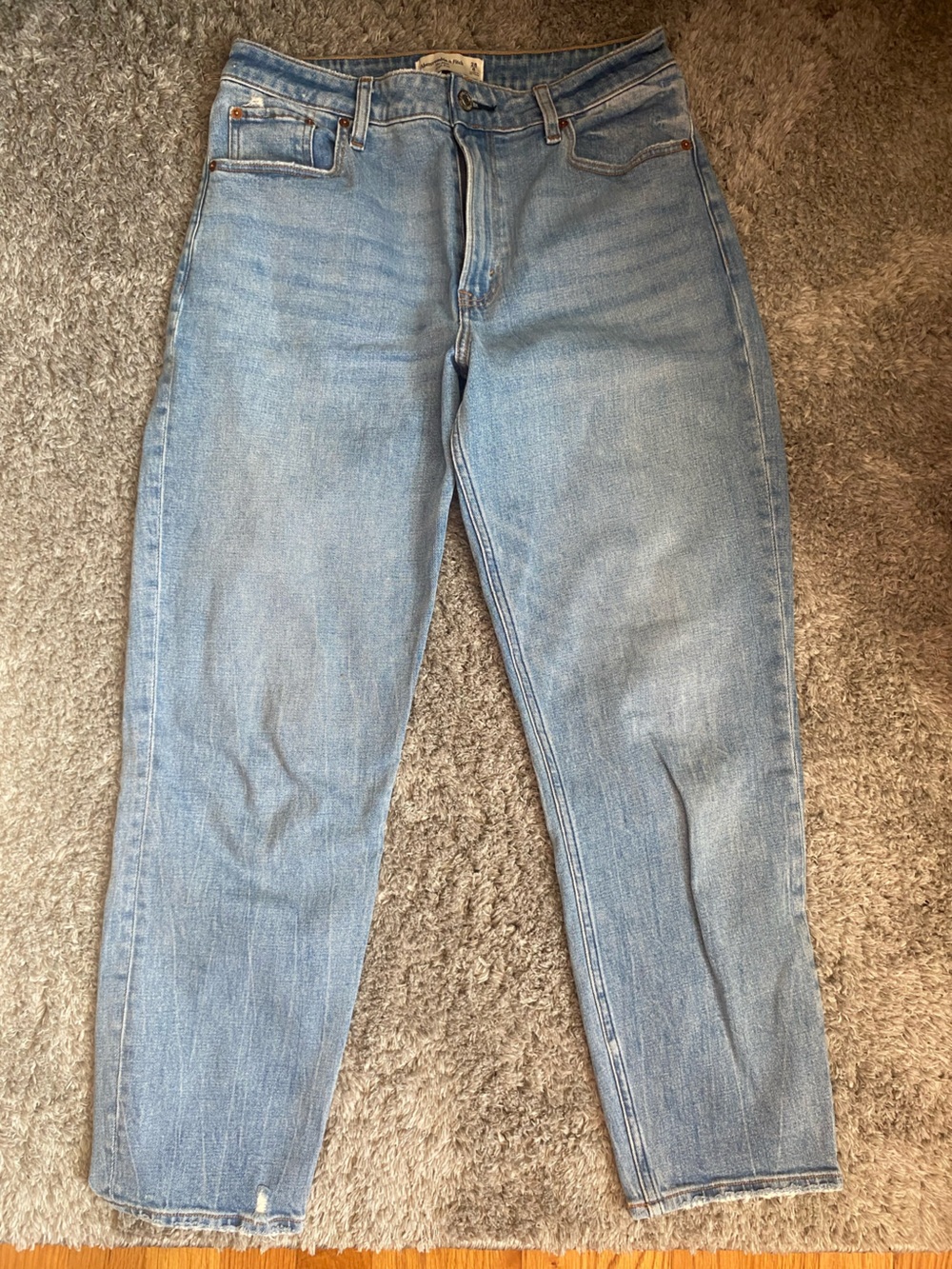 Abercrombie & Fitch Light Blue Straight Jeans